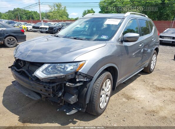 KNMAT2MV8HP538204 2017 NISSAN ROGUE Gray Դիմացի տեսք