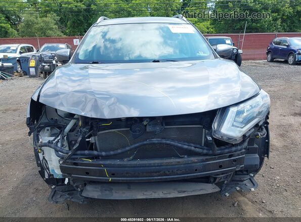 KNMAT2MV8HP538204 2017 NISSAN ROGUE Gray Սարքավորումների վահանակի տեսք