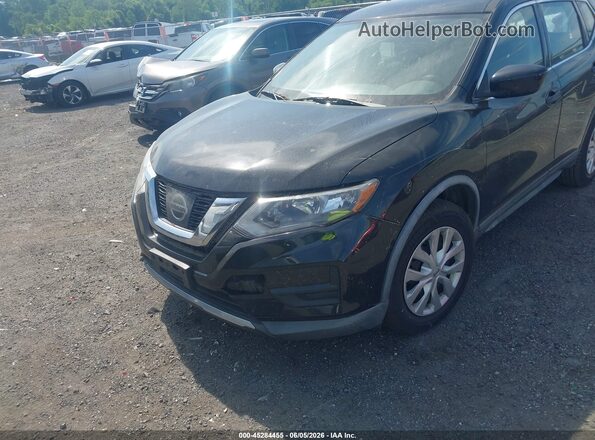 KNMAT2MV8HP603228 2017 NISSAN ROGUE Black Front view