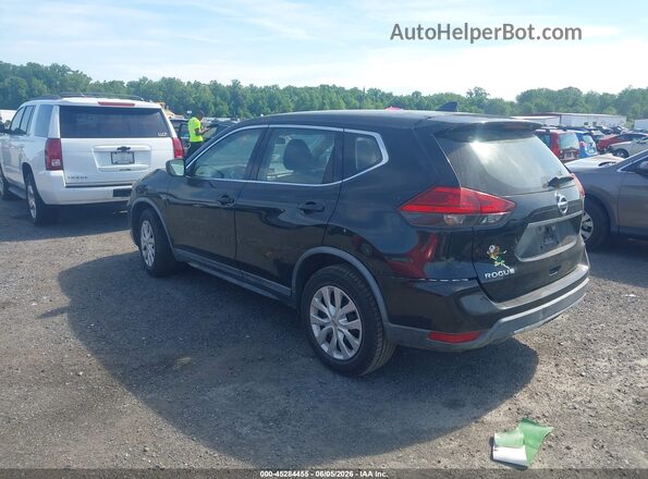 KNMAT2MV8HP603228 2017 NISSAN ROGUE Black Rear left