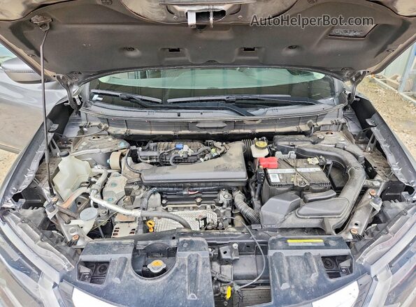 KNMAT2MV8JP544848 2018 NISSAN ROGUE Gray Engine compartment view