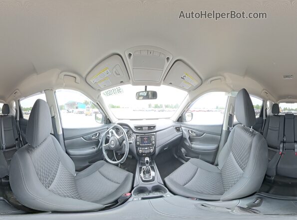 KNMAT2MV8JP544848 2018 NISSAN ROGUE Gray 360 interior view