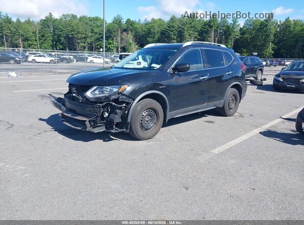 KNMAT2MV8LP510251 2020 NISSAN ROGUE Black Առջևի ձախ երեք քառորդ տեսարան
