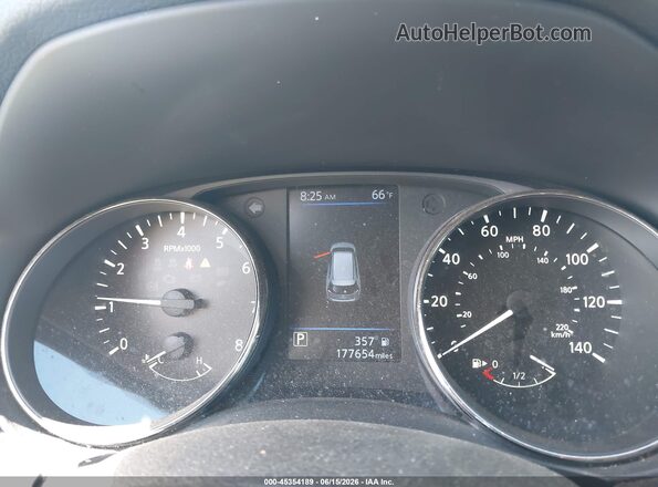 KNMAT2MV8LP510251 2020 NISSAN ROGUE Black Հետևի նստատեղերի տեսք