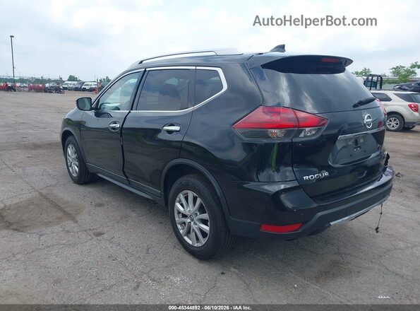 KNMAT2MV8LP527051 2020 NISSAN ROGUE Black უკანა მარცხენა