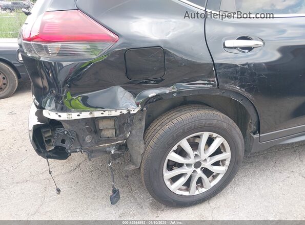 KNMAT2MV8LP527051 2020 NISSAN ROGUE Black წინა ხედი