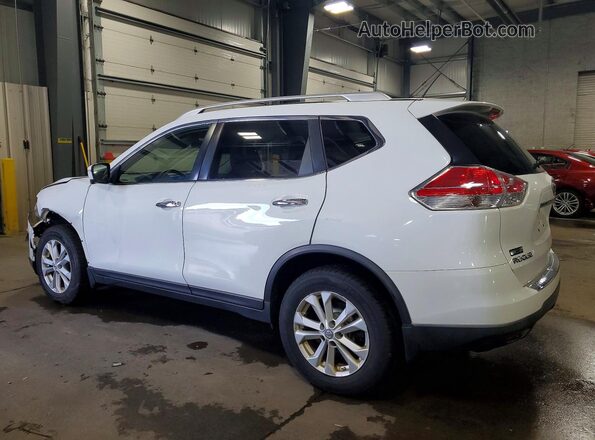 KNMAT2MV9GP616813 2016 NISSAN ROGUE White Задня ліва чверть