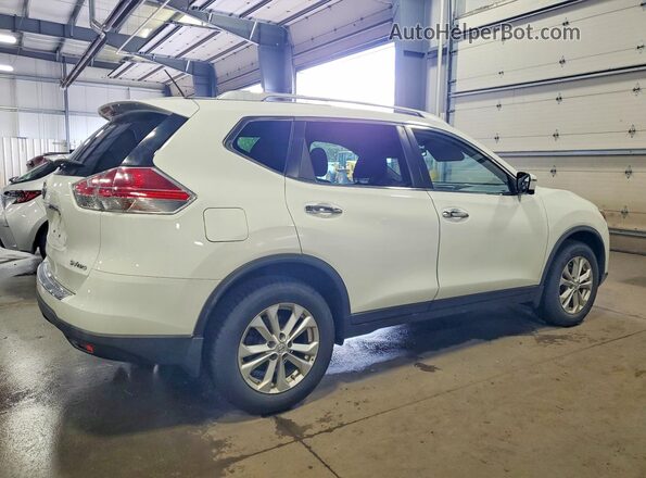 KNMAT2MV9GP616813 2016 NISSAN ROGUE White Задня права чверть