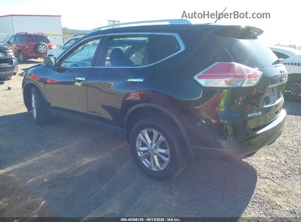 KNMAT2MV9GP642747 2016 NISSAN ROGUE Blue უკანა მარცხენა