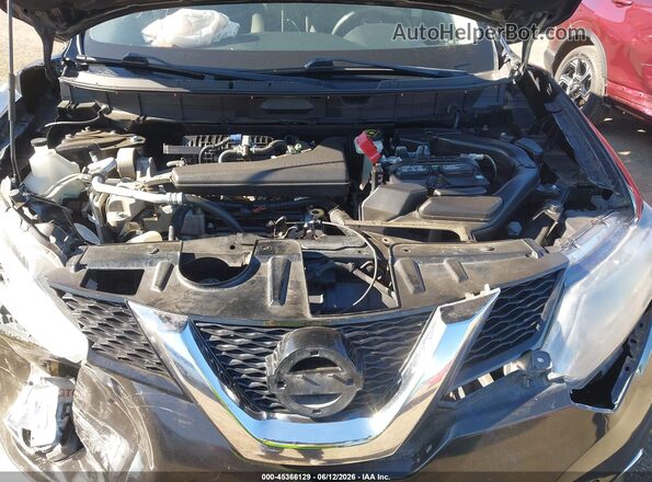 KNMAT2MV9GP642747 2016 NISSAN ROGUE Blue უკანა ხედი