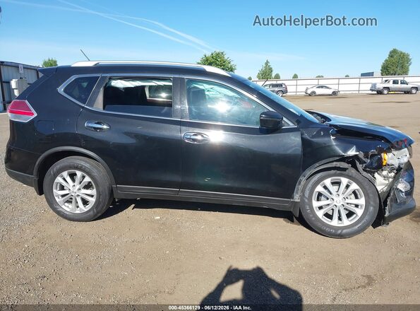 KNMAT2MV9GP642747 2016 NISSAN ROGUE Blue უკანა სალონის ხედი