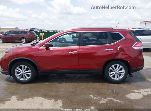 KNMAT2MV9GP681239 2016 NISSAN ROGUE Red 360 interior view