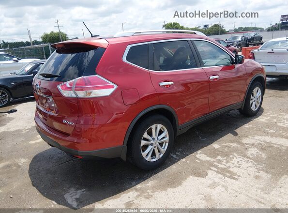 KNMAT2MV9GP681239 2016 NISSAN ROGUE Red Rear right