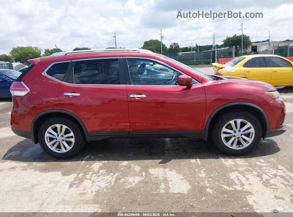 KNMAT2MV9GP681239 2016 NISSAN ROGUE Red Rear interior view