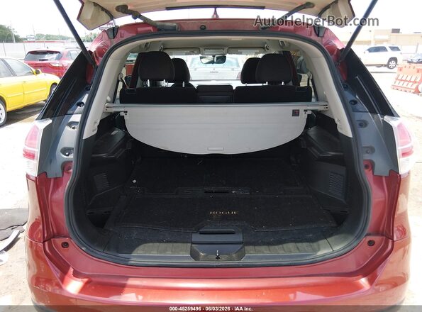 KNMAT2MV9GP681239 2016 NISSAN ROGUE Red 