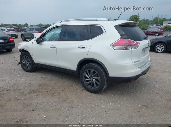 KNMAT2MV9GP701246 2016 NISSAN ROGUE White Հետևի ձախ