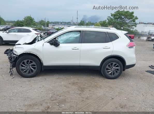 KNMAT2MV9GP701246 2016 NISSAN ROGUE White 