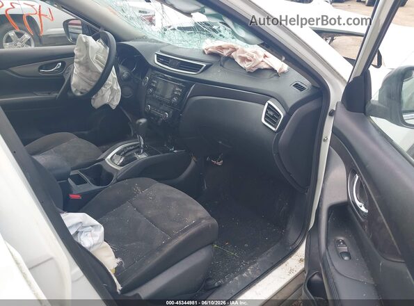 KNMAT2MV9GP705751 2016 NISSAN ROGUE White წინა სალონის ხედი
