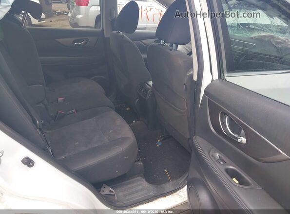 KNMAT2MV9GP705751 2016 NISSAN ROGUE White VIN კოდის სტიკერის ხედი