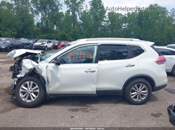 KNMAT2MV9GP705751 2016 NISSAN ROGUE White უკანა სალონის ხედი