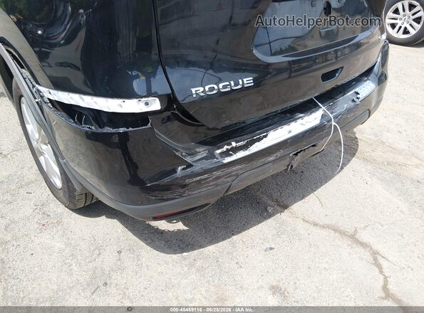 KNMAT2MV9GP708438 2016 NISSAN ROGUE Black წინა ხედი