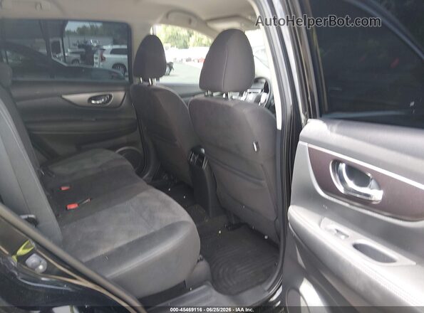 KNMAT2MV9GP708438 2016 NISSAN ROGUE Black VIN კოდის სტიკერის ხედი