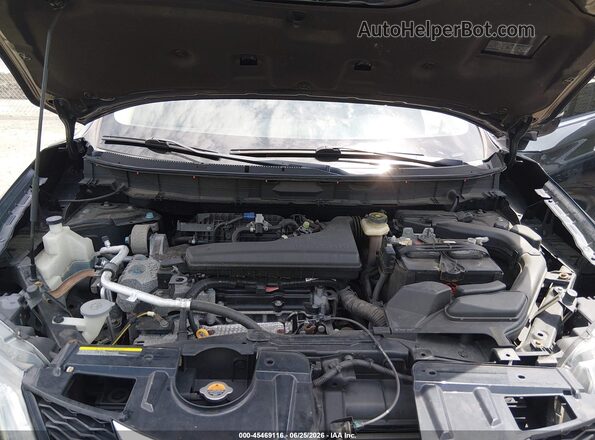KNMAT2MV9GP708438 2016 NISSAN ROGUE Black უკანა ხედი