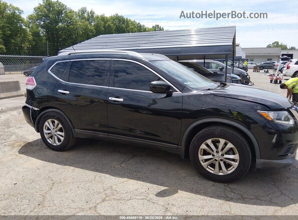 KNMAT2MV9GP708438 2016 NISSAN ROGUE Black სალონის 360-გრადუსიანი ხედი