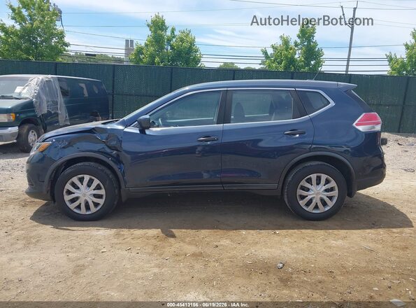 KNMAT2MV9GP713476 2016 NISSAN ROGUE Синий Панорамный вид салона 360°