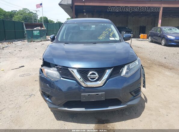 KNMAT2MV9GP713476 2016 NISSAN ROGUE Синий Вид щитка приборов