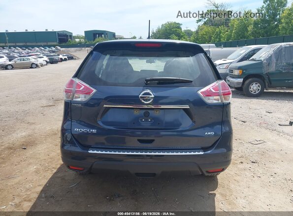 KNMAT2MV9GP713476 2016 NISSAN ROGUE Синий 