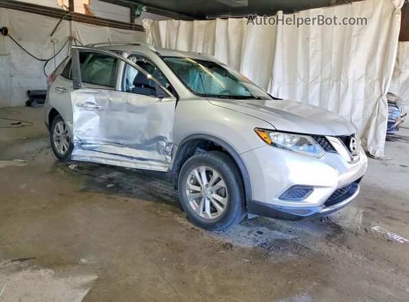 KNMAT2MV9GP714031 2016 NISSAN ROGUE Silver 