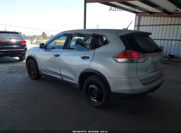 KNMAT2MV9GP721268 2016 NISSAN ROGUE Silver Հետևի ձախ