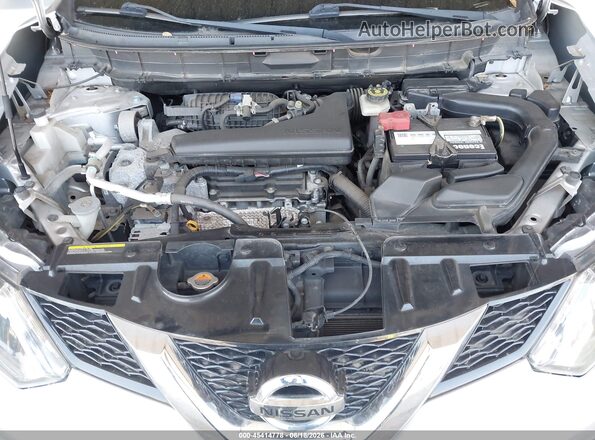 KNMAT2MV9GP721268 2016 NISSAN ROGUE Silver Հետևի տեսք