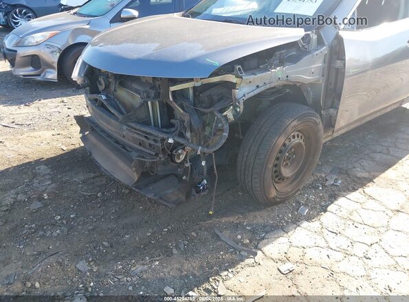 KNMAT2MV9HP503526 2017 NISSAN ROGUE Gray Front view