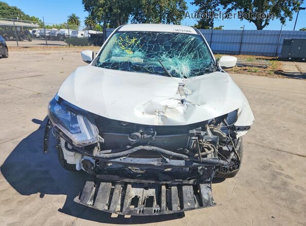 KNMAT2MV9HP509388 2017 NISSAN ROGUE White Դիմացի տեսք