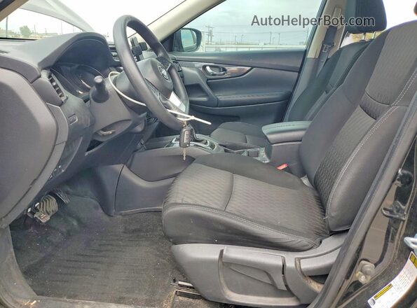 KNMAT2MV9HP527065 2017 NISSAN ROGUE Black Սալոնի դիմացի տեսք