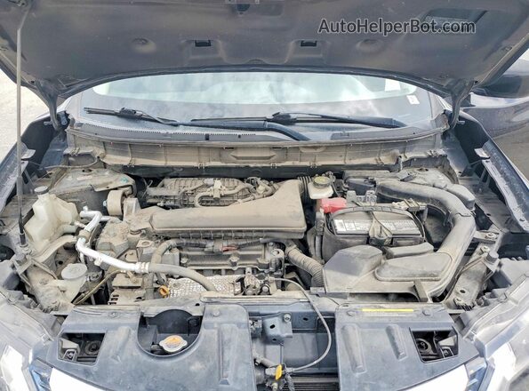 KNMAT2MV9HP527065 2017 NISSAN ROGUE Black Շարժիչի բաժամունքի տեսք