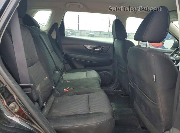 KNMAT2MV9HP527065 2017 NISSAN ROGUE Black Սալոնի հետևի տեսք