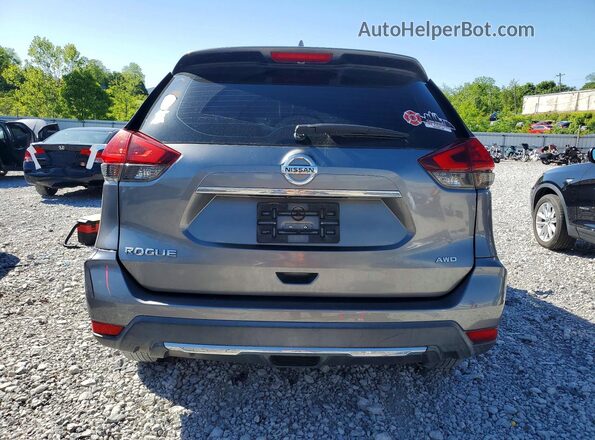KNMAT2MV9HP556176 2017 NISSAN ROGUE Gray Rear view