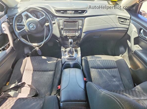 KNMAT2MV9JP513219 2018 NISSAN ROGUE Gray Dashboard view