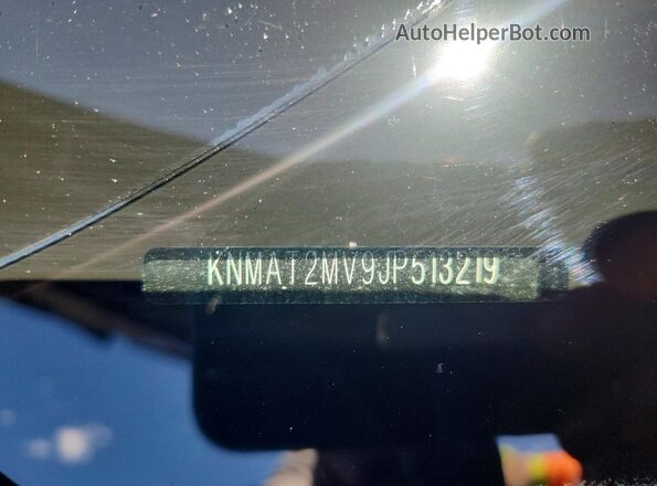 KNMAT2MV9JP513219 2018 NISSAN ROGUE Gray VIN sticker view