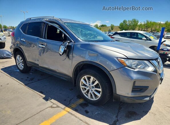 KNMAT2MV9JP513219 2018 NISSAN ROGUE Gray Front right