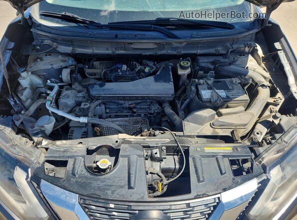 KNMAT2MV9JP513219 2018 NISSAN ROGUE Gray Engine compartment view