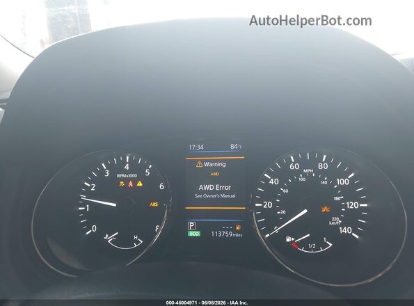 KNMAT2MV9JP529551 2018 NISSAN ROGUE Silver Widok tylnych siedzeń