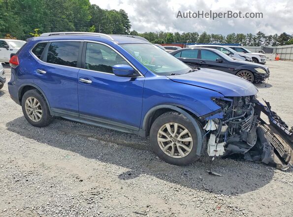 KNMAT2MV9JP533261 2018 NISSAN ROGUE Синий 