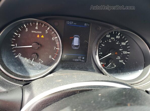 KNMAT2MV9JP533261 2018 NISSAN ROGUE Синий 