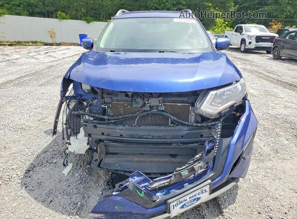 KNMAT2MV9JP533261 2018 NISSAN ROGUE Синий 