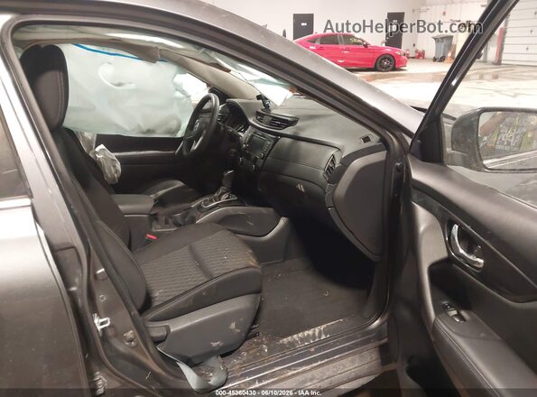 KNMAT2MV9JP588177 2018 NISSAN ROGUE Gray Вид салону спереду