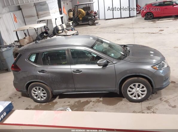 KNMAT2MV9JP588177 2018 NISSAN ROGUE Gray Вид задньої частини салону